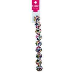 AussieSuperStore Jewellery Making Supplies Strung Beads Round with Butterflies Strung Beads Round with Butterflies | Jewellery Making Beads 9323823192525 BBS16055